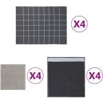 Szürke Konyhai textilek 4 darab / csomag 30x30 