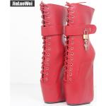 Női Szexi Rózsaszín Bélelt Téli cipők - max. 3 cm-es sarokkal 