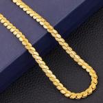 Női Aranyozott Arany Bizsu nyakláncok Buliba 24 karátos 