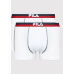 Designer Férfi Fehér Fila Sztreccs boxerek 2 darab / csomag S-es 