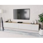 Magasfényű Modern PVC Fehér TV állványok 