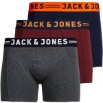 Férfi Színes JACK JONES Sztreccs boxerek 3 darab / csomag akciósan XL-es 