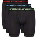 Férfi Fekete Nike Sztreccs boxerek 3 darab / csomag akciósan S-es 