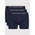 Designer Férfi Sötétkék árnyalatú Polo Ralph Lauren Sztreccs boxerek 3 darab / csomag akciósan S-es 