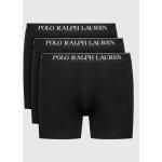 Designer Férfi Fekete Polo Ralph Lauren Sztreccs boxerek 3 darab / csomag akciósan S-es 