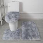 Modern Mikroszálas Színes Kézzel mosható Fürdőszoba szőnyegek 3 darab / csomag 