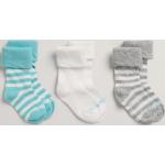 Baba Elasztán Kék Gant Gyerek zoknik 3 darab / csomag 5 éveseknek 