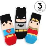 Fiú Superman Mosógépben mosható Gyerek zoknik 3 darab / csomag 12 hónaposoknak 