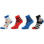 Vászon Színes adidas Mickey Mouse és barátai Mickey Mouse Gyerek zoknik 3 darab / csomag 