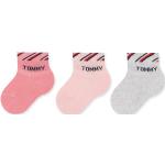 Rózsaszín Tommy Hilfiger Gyerek zoknik 3 darab / csomag 
