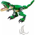 Pasztel narancs árnyalatú Lego Creator Meme / Theme Dinosaurs Dinoszauroszok Építőjáték szettek 