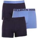 Férfi Lezser Kék LEVI´S Levis Line 8 Boxerek 3 darab / csomag akciósan M-es 