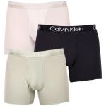 Designer Férfi Lezser Gumi Színes Calvin Klein Sztreccs boxerek 3 darab / csomag akciósan L-es 
