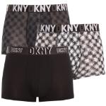 Designer Férfi Lezser Feliratos Elasztán DKNY DKNY Active Sztreccs boxerek 3 darab / csomag akciósan M-es 
