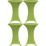 Elasztán Alma zöld árnyalatú Asztalterítők 4 darab / csomag 