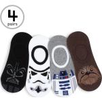 Férfi Poliészter Star Wars Pamut zoknik 4 darab / csomag Egy méretű 