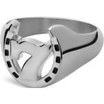 Férfi Szürke Pecsétgyűrűk Rozsdamentes acélból 