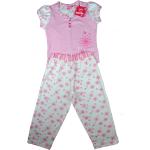 Lány Virágos Rózsaszín Gyerek pizsamák akciósan 104-es méretű 