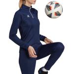 Női Kék adidas Hosszú ujjú foci mezek akciósan XS-es 