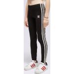 Adidas Girls' 3 Stripes Leggings Junior Girl, Fekete