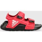 Gyerek Textil Piros adidas Nyári cipők Tépőzáras kapoccsal 25-ös méretben 