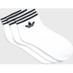 Női Elasztán Fehér adidas Adidas Originals Pamut zoknik 3 darab / csomag 42-es 