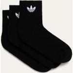 Férfi Elasztán Fekete adidas Adidas Originals Pamut zoknik 3 darab / csomag L-es 