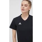 Női Fekete adidas Performance Kereknyakú Rövid ujjú pólók Fenntartható forrásból M-es 