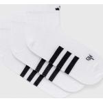Női Elasztán Fehér adidas Performance Pamut zoknik Fenntartható forrásból 3 darab / csomag M-es 