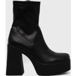 Női Textil Fekete Aldo Platform cipők Cipzáros kapoccsal 37-es méretben 