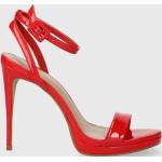 Női Lezser Piros Aldo Tűsarkú cipők Csatos kapoccsal 36-os méretben 