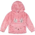 Flitteres Lány Állatmintás Poliészter Rózsaszín Gyerek pulóverek 3 éveseknek 