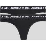 Női Fekete Karl Lagerfeld Téli Tangák 2 darab / csomag L-es 