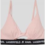 Női Sportos Nylon Rózsaszín Karl Lagerfeld Merevítő nélküli melltartók - 80A kosár M-es 