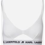 Női Sportos Nylon Fehér Karl Lagerfeld Merevítő nélküli melltartók - 90A kosár XL-es 