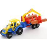 Műanyag Polesie Közlekedés Játék traktorok 3 - 5 éves korig 60 cm-es méretben 