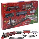 Műanyag Színes Játék vonatok Karácsonyra 3 - 5 éves korig 