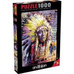 Amerikai Indiánok 1000 darabos  Puzzle-k 12 éves kor felett 