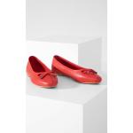 Női Lezser Bőr Piros Balerina cipők 36-os méretben 