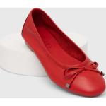 Női Lezser Gumi Piros Balerina cipők 36-os méretben 