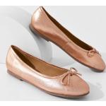 Női Elegáns Gumi Arany Balerina cipők 37-es méretben 