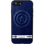 Apple iPhone 7/8 Plus JOYROOM JR-MV008+ Avengers Bõrhátlap - Captain America - Bõrhatású