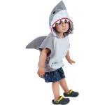 Aranyos csuklyás cápa cosplay halloween jelmez gyerekeknek gyerekeknek állati kapucnis kisgyermek farsangi parti rajzfilm díszes ruha