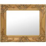 Barokk Fa Arany Falra szerelhető Tükrök 40 cm átmérővel 