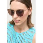 Női Polikarbonát Bézs Armani Exchange Cat-eye napszemüvegek 5 XL-es 