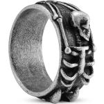 Férfi Szürke Lucleon Nemesacél gyűrűk Rozsdamentes acélból 50 