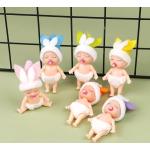 Lila Tündérek és Manók Játékbabák Húsvétra 