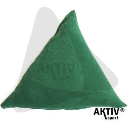 Babzsák zöld háromszög