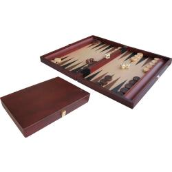 Backgammon tok fa berakással 35x24cm
