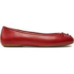 Női Piros Geox Balerina cipők akciósan 35-ös méretben 